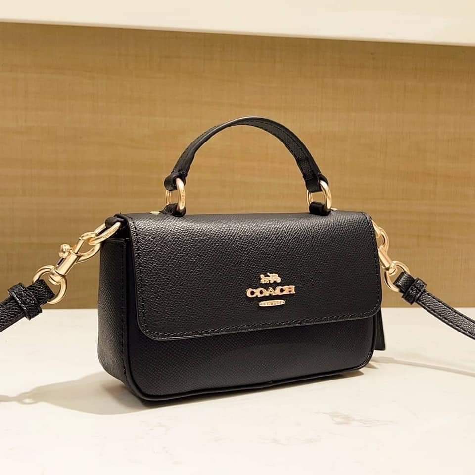 Coach MINI JOSIE TOP HANDLE CROSSBODY IN BLOCKED (แอดไลน์ก่อนสั่งซื้อ)