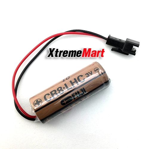 แบตเตอรี่FDK FUJI CR8.LHC 3V ขั้วดำ 3000mAh CR17450SE BR-A Lithium Battery