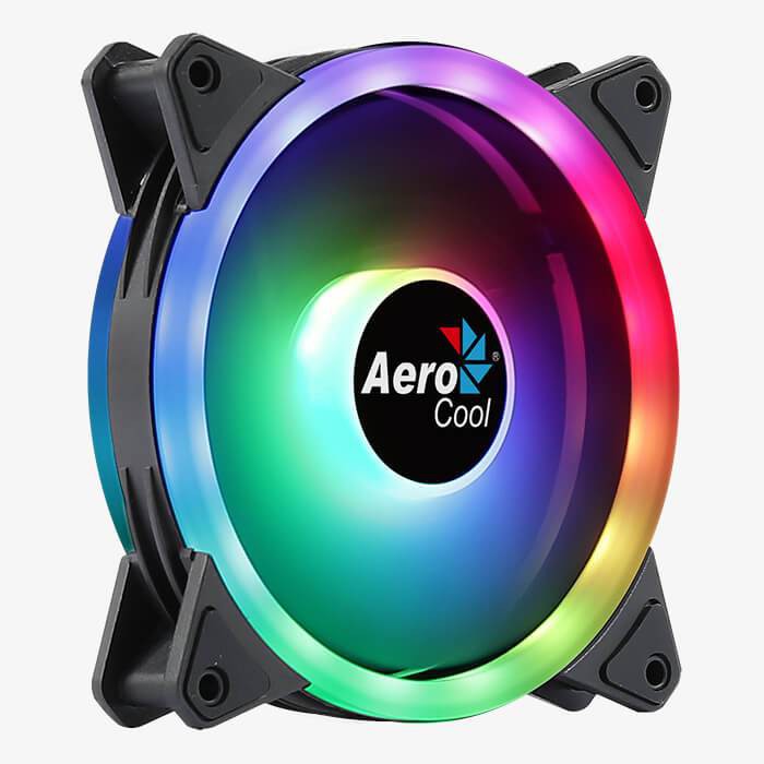 FAN CASE AeroCool Duo 12 Lite 12CM RGB PC FAN #พัดลมระบายความร้อน