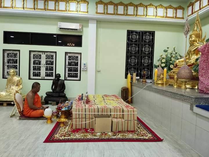 รูปหล่อ กุมารเทพนิมิต รุ่น1 (ขนาดหน้าตัก 4.5นิ้ว) เนื้อปูนแข็งผสมมวลสาร ปี2564 #รับประกันแท้