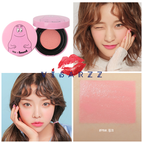 3CE Barbapapa Blush Cushion # Pink น่ารัก สดใส ดูเป็นธรรมชาติเหมือนสาวเกาหลี
