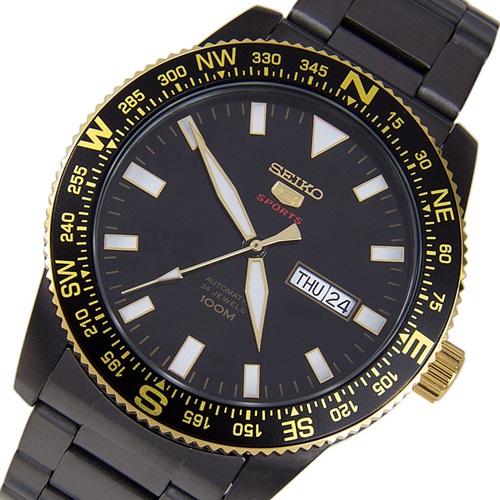 SEIKO SPORTS 5 Automatic นาฬิกาข้อมือผู้ชาย สายสแตเลส รุ่น SRP670K1
