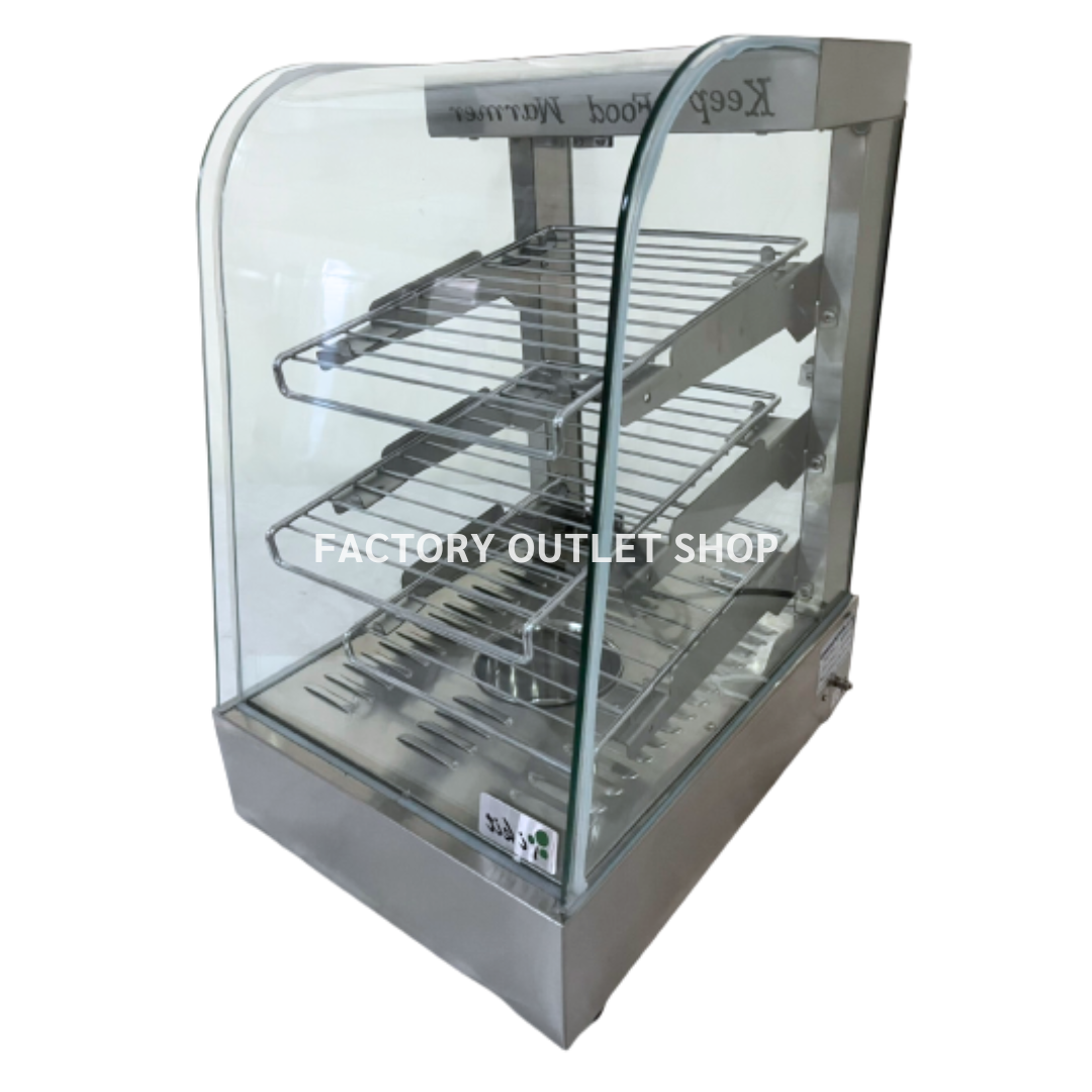 ตู้โชว์อุ่นอาหาร ตู้อุ่นร้อน ตู้โชว์พาย ตู้อุ่นอาหาร Food Warmer Display