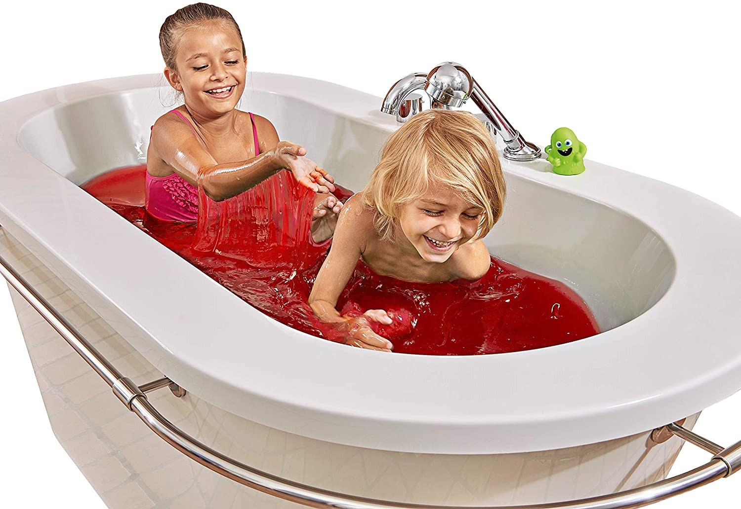 ผงสไลม์แสนสนุกสำหรับเด็ก Zimpli Kids Slime Baff (Oozy Red)