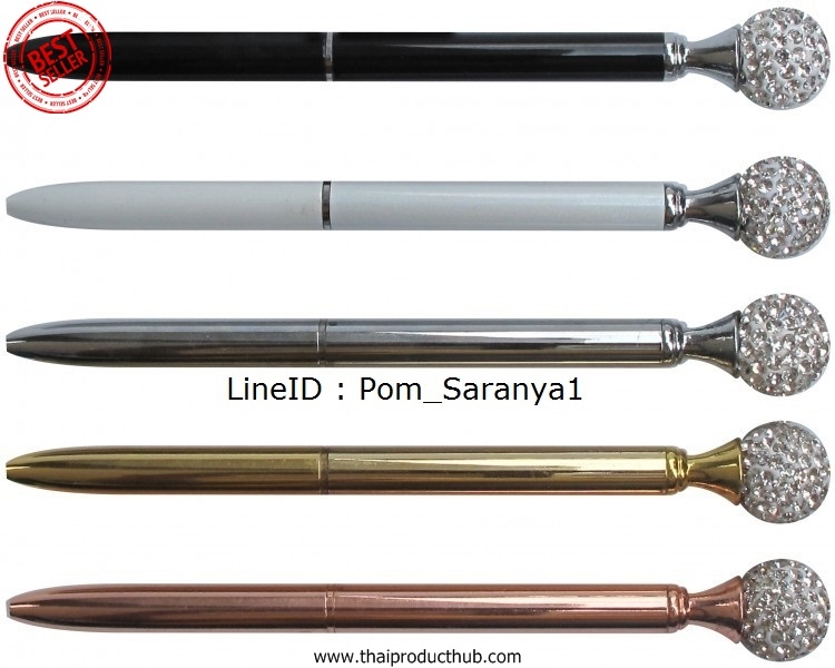 U89-006-CP-001_ปากกาโลหะ, Metal Pen, ปากกาโลหะมีที่เขียนหน้าจอมือถือ , ปากกาโลหะหัวลูกกอล์ฟ , ของที่ระลึก , ปากกาโลหะของชำร่วย