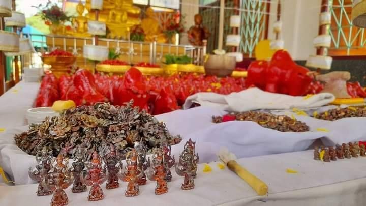 พระนารายณ์ ทรงครุฑ (มหาอำนาจ) เนื้อเหล็กไหล สุริยันราชา ปี2565 #รับประกันแท้