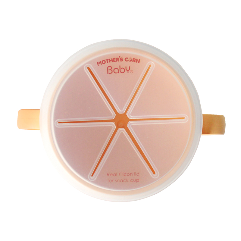 ชุดถ้วยบรรจุอาหารว่างพร้อมช้อนจากข้าวโพดปลอดสารพิษ Mother's Corn Baby 4 Way Snack Cup Set