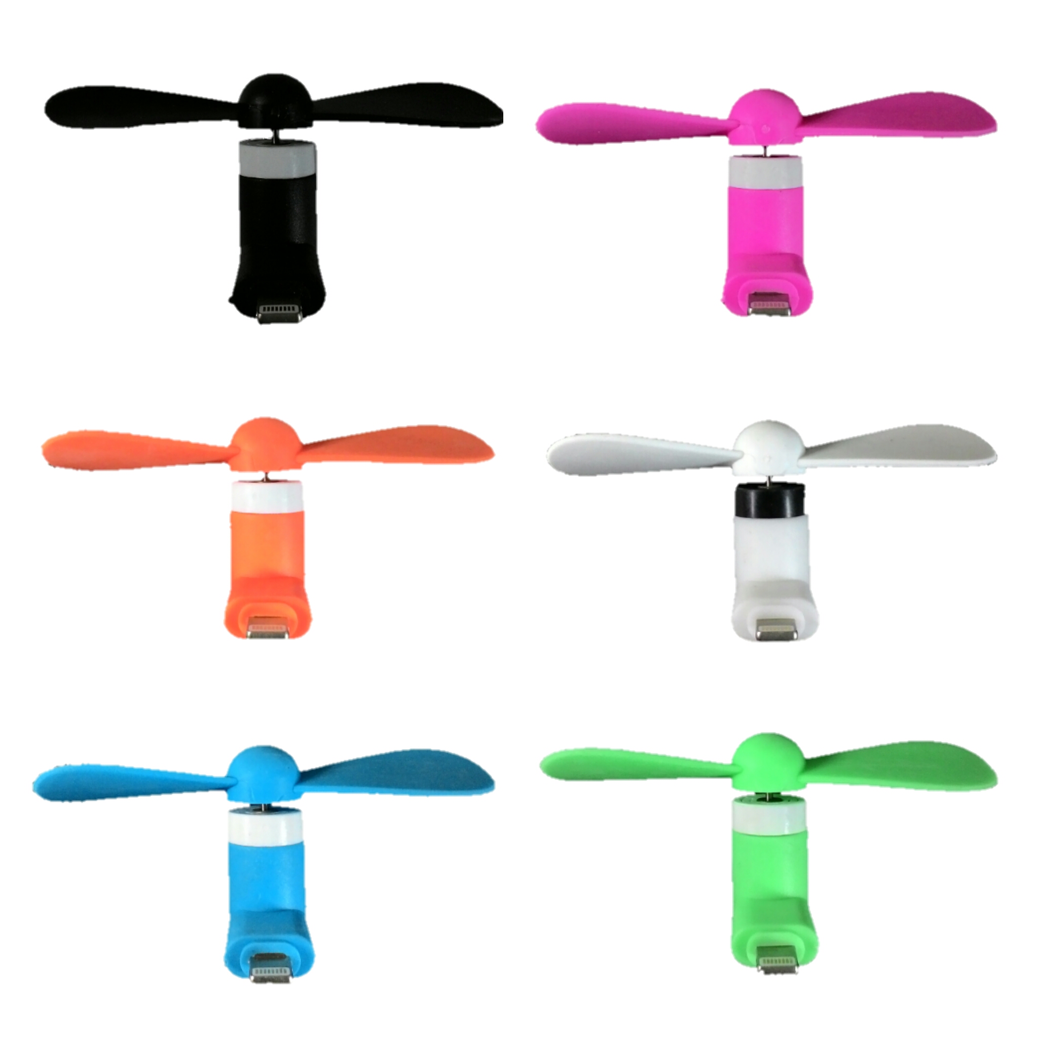 พัดลมพกพาขนาดจิ๋วสำหรับไอโฟน5,5s,6