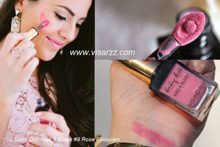 YSL Baby Doll Kiss & Blush #9 Rose Epicurien