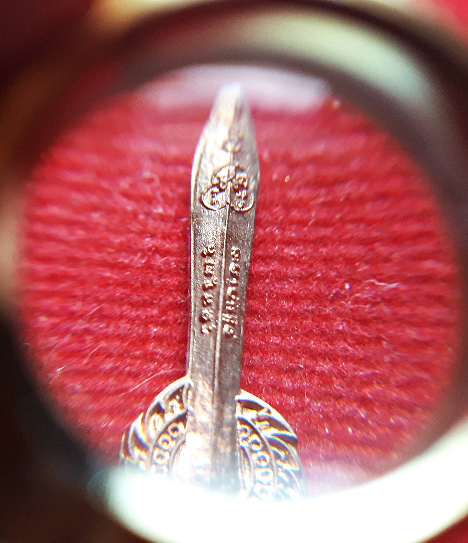 พระขรรค์ จักราวุธกำราบมาร มหาสะท้อน (ขนาดเล็ก) เนื้อทองแดงรวมมหาชนวน ปี2559