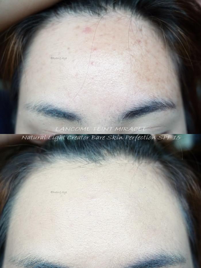 (ลด 60% Tester ตัวเต็ม No box สี P-02 สำหรับกลาง อมชมพู) Lancome Teint Miracle Natural Light Creator Bare Skin Perfection SPF15 รองพื้นสูตรฟลูอิดสูตรผสมพิเศษเพื่อเสริมความชุ่มชื้นและคงความกระจ่างใสได้ยาวนาน พร้อมเพิ่มความเปล่งปลั่งสว่างใสให้กับผิว