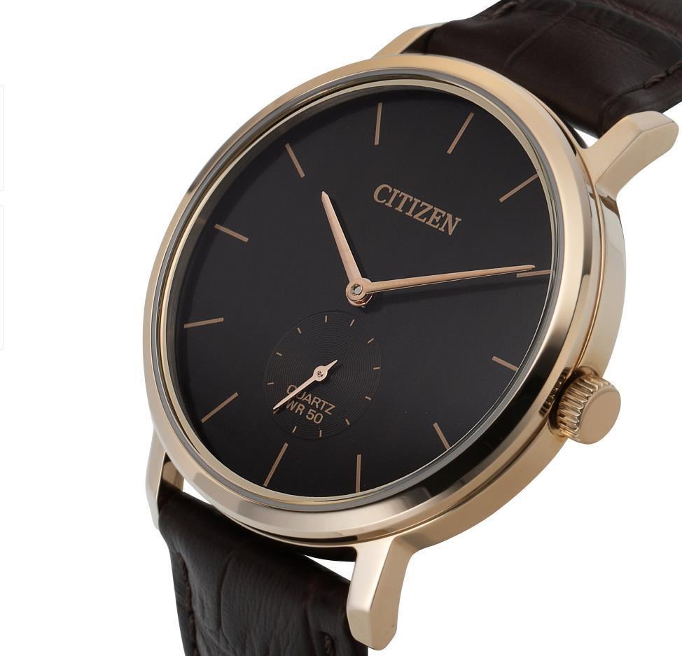 Citizen Analog Brown Dial Men's Watch - BE9173-07X