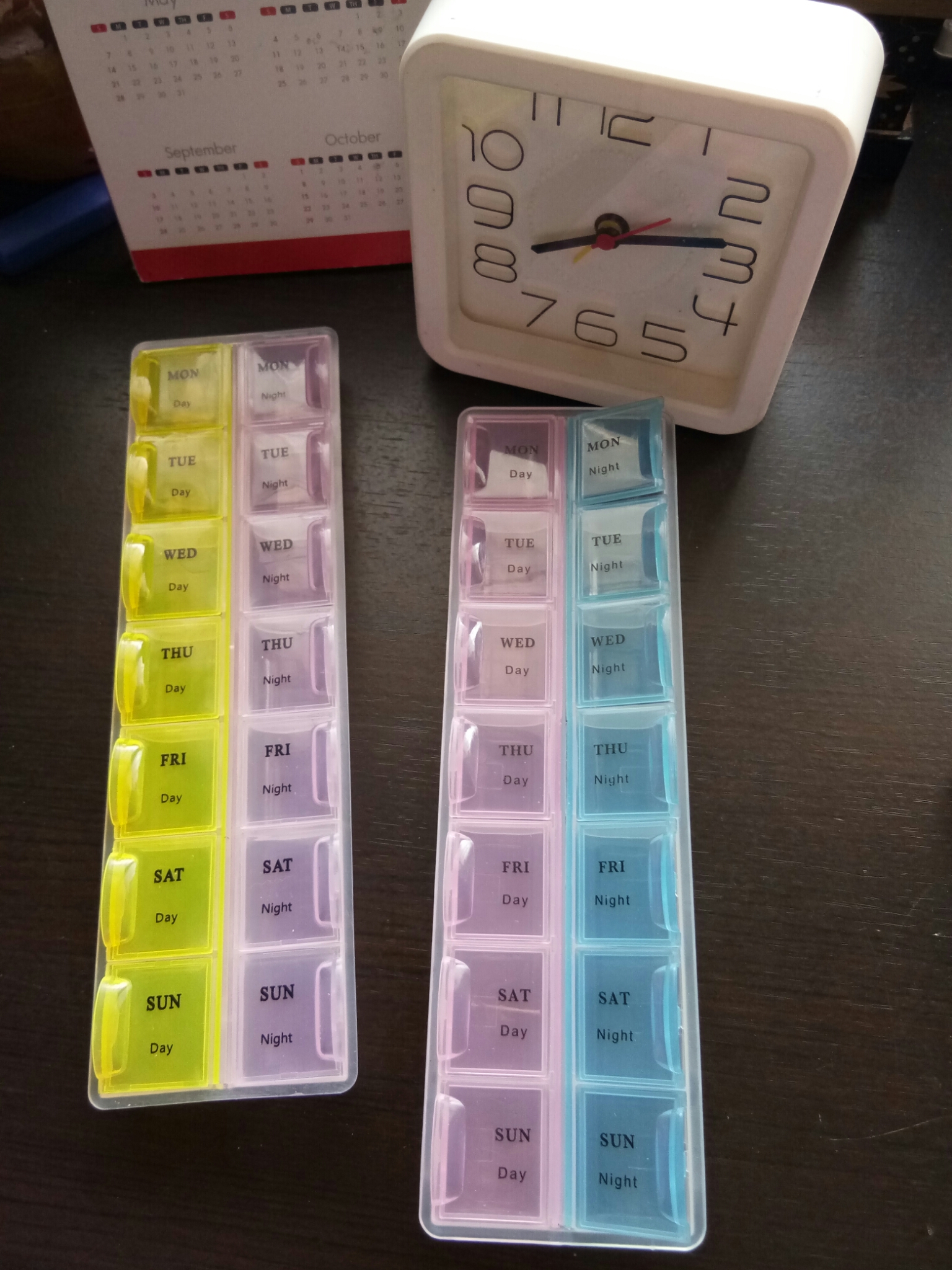 กล่องใส่ยาเม็ด7วันแบบ14ช่อง