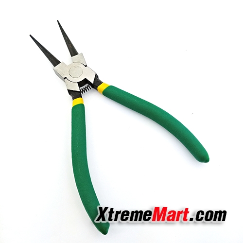 คีมถอดไฟฉาย ปากตรง ขนาด 7 นิ้ว สำหรับถอดตัวล๊อควงจร และสวิทซ์ท้ายไฟฉาย