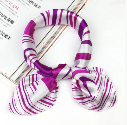 ผ้าพันคอ,ผ้าผูกคอ,โบว์ติดเสื้อ,Bow Tile AO6807015 สีภาพ