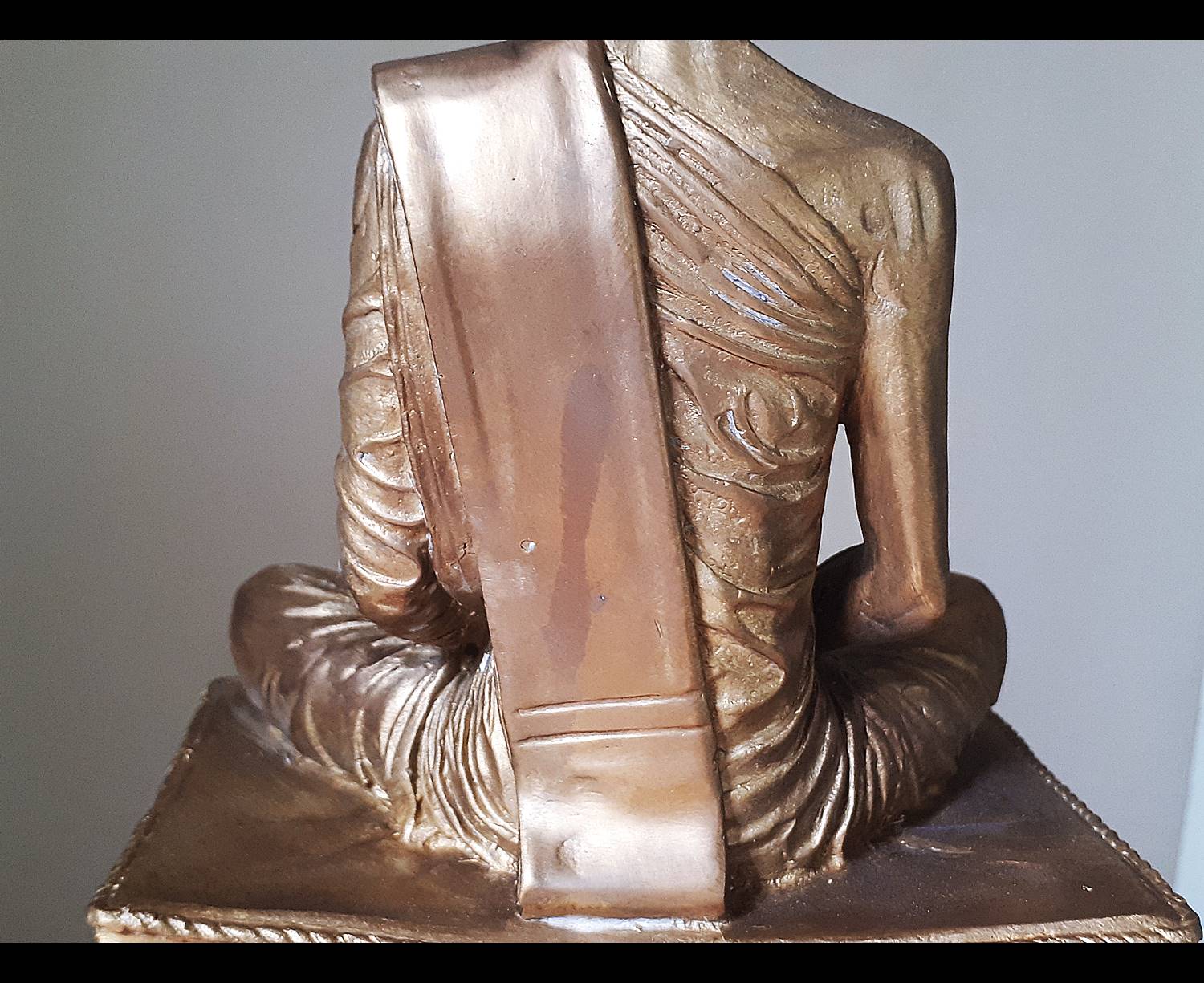 รูปหล่อ หลวงพ่อเดิม วัดหนองโพ จ.นครสวรรค์ เนื้อทองเหลือง ปี2553 - (หน้าตัก5นิ้ว สูง7.5นิ้ว) - หลวงพ่อรวย หลวงพ่อเพิม หลวงพ่อพูน ร่วมปลุกเสก