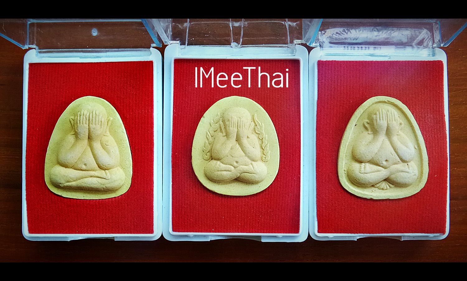 พระปิดตามหาลาภ ทัน หลวงปู่หมุน หลวงปู่ละมัย หลวงปู่สรวง ปี 2543