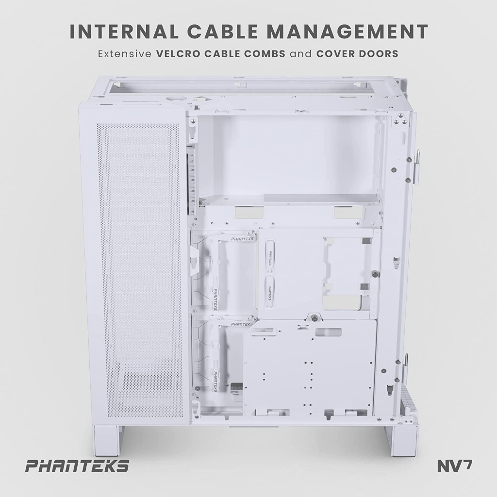 Phanteks (PH-NV723TG_DBK01) NV7 Showcase Full-Tower Chassis, High Airflow Performance