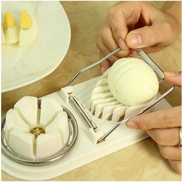 ที่หั่นไข่ต้ม ผ่าไข่ต้มเป็นชิ้น