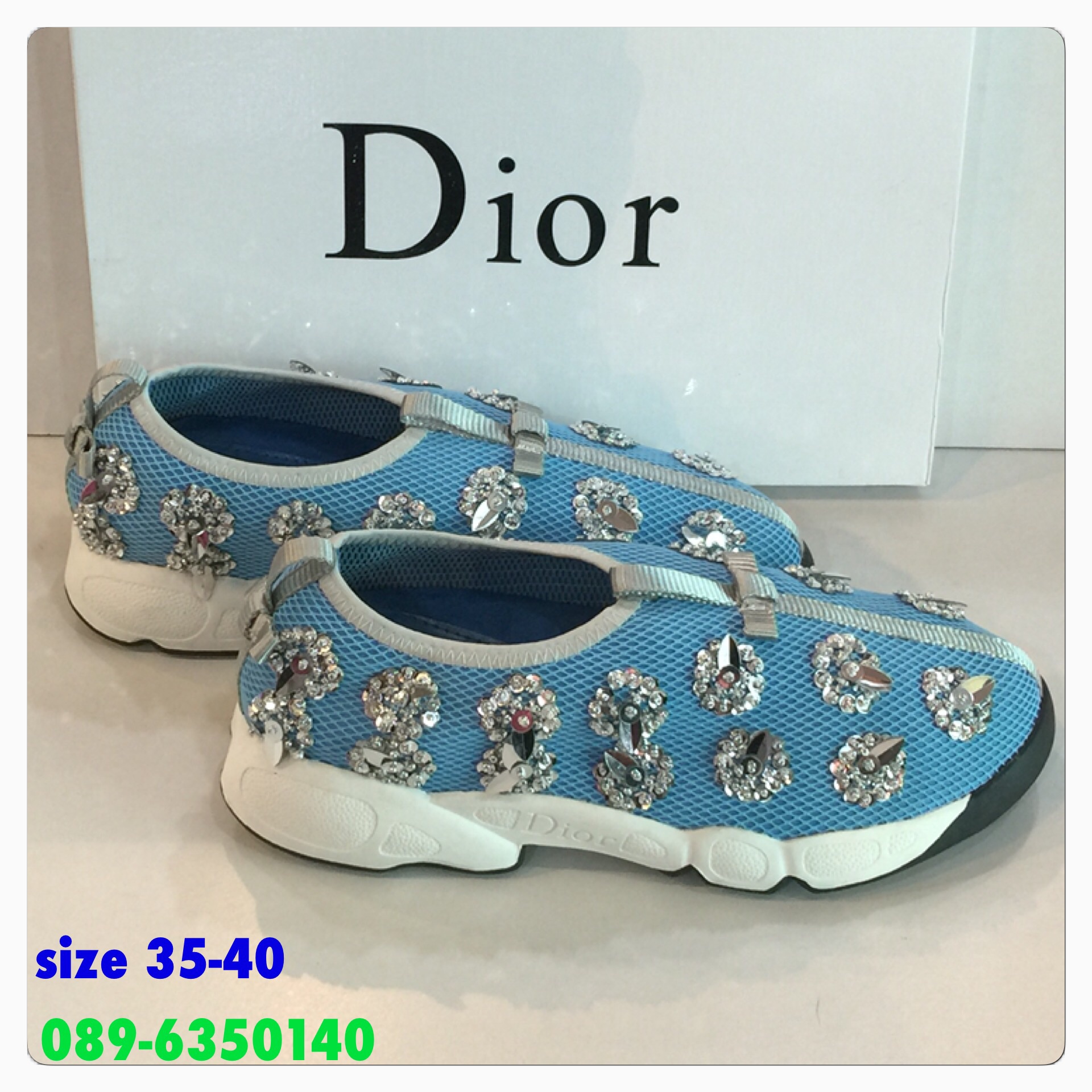 รองเท้าผ้าใบDIOR SNEAKERS RUNWAY2015