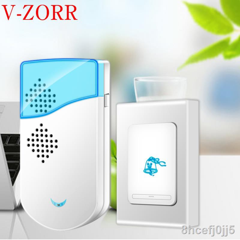 กริ่งไร้สาย 38เสียงใช้แบตเตอรี่ รัศมี40เมตร