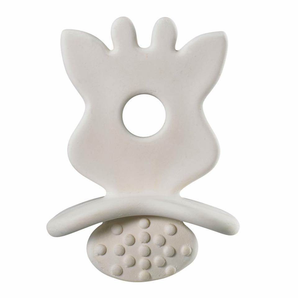 ชุดของขวัญยีราฟโซฟีพร้อมยางกัดจากธรรมชาติ Vulli รุ่น Sophie la Girafe & So'Pure Chewing Rubber