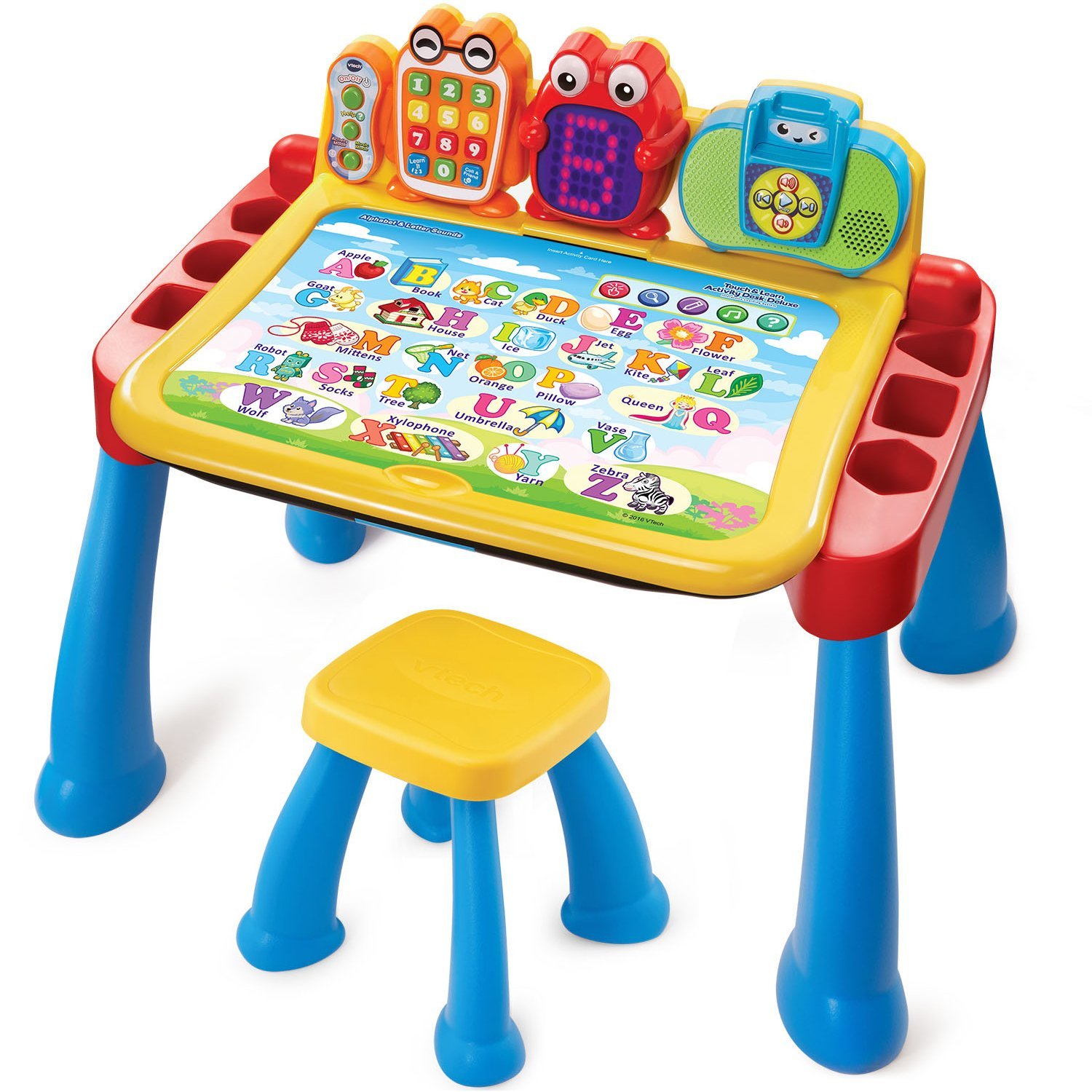 โต๊ะกิจกรรมเสริมพัฒนาการเอนกประสงค์ VTech 3-in-1 Touch and Learn Activity Desk Deluxe