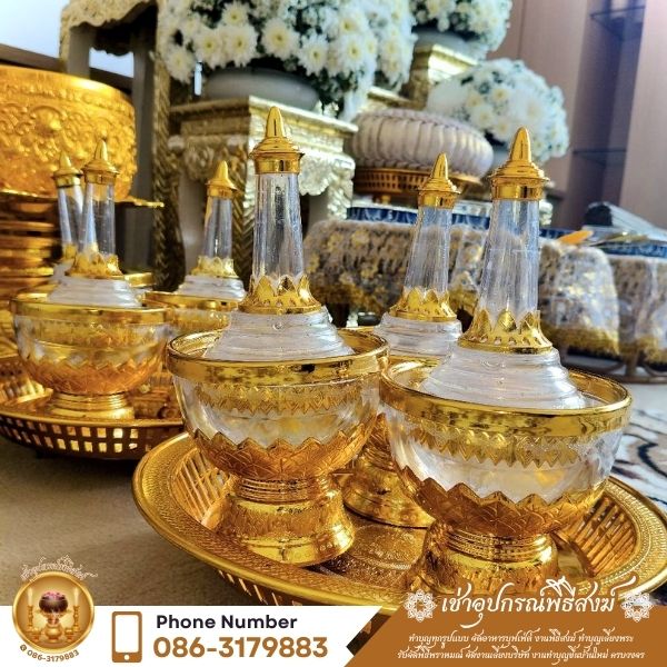 บรรยากาศงานบุญแบบครบวงจร