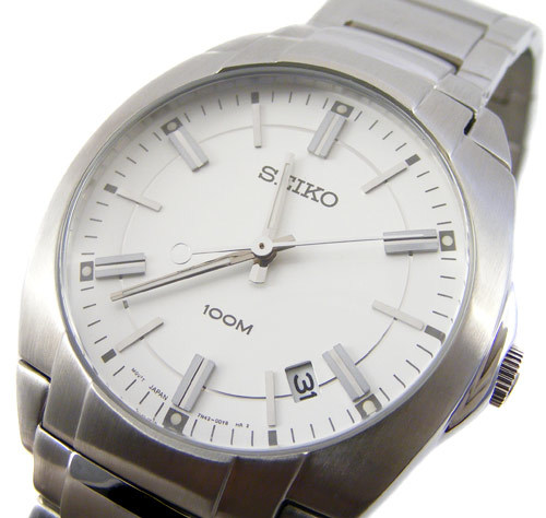 Seiko Analog Business Quartz Silver Mens SGEB49P1