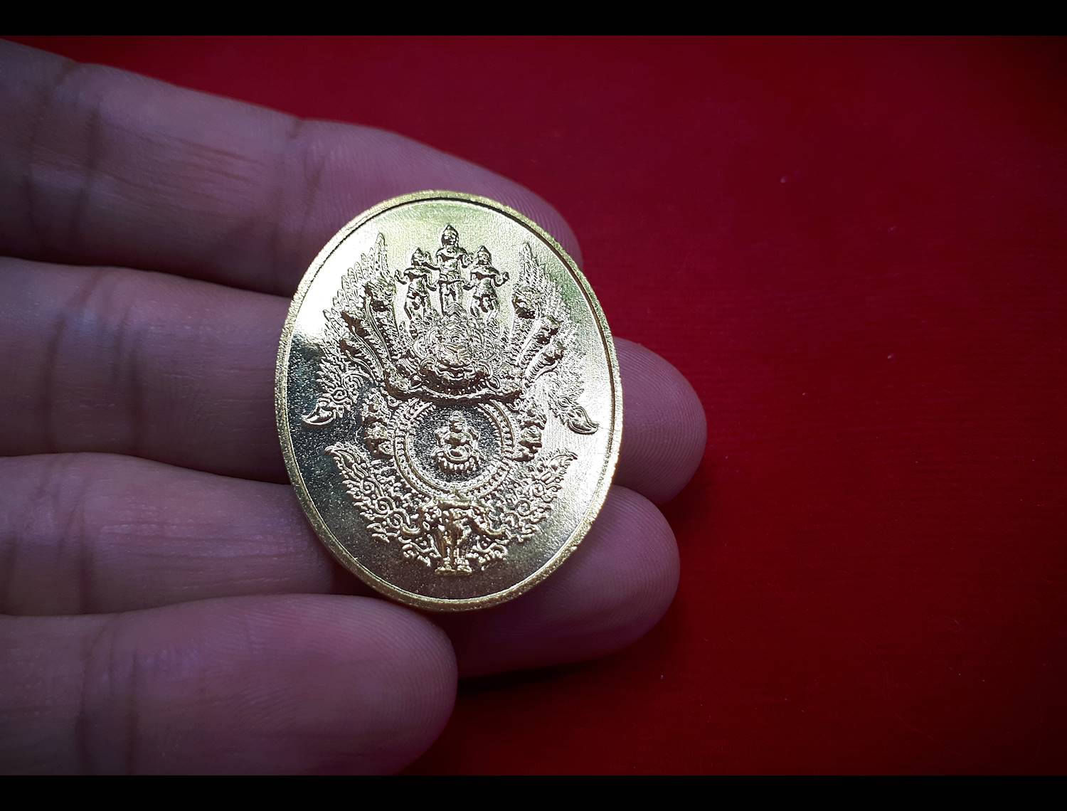 เหรียญพระตรีมูรติ (เหรียญรวมมหาเทพ พระพิฆเนศ พระศิวะ พระนารายณ์ พระพรหม พญานาค7หัว พระอินทร์ ช้างเอราวัณ) วัดพระพุทธบาทถ้ำป่าไผ่ ปี2558 #รับประกันแท้ - (หลวงพ่อเล็ก วัดท่าขนุน - (ครูบากฤษดา วัดสันประเจ้าแดง(วัดป่ายาง)))