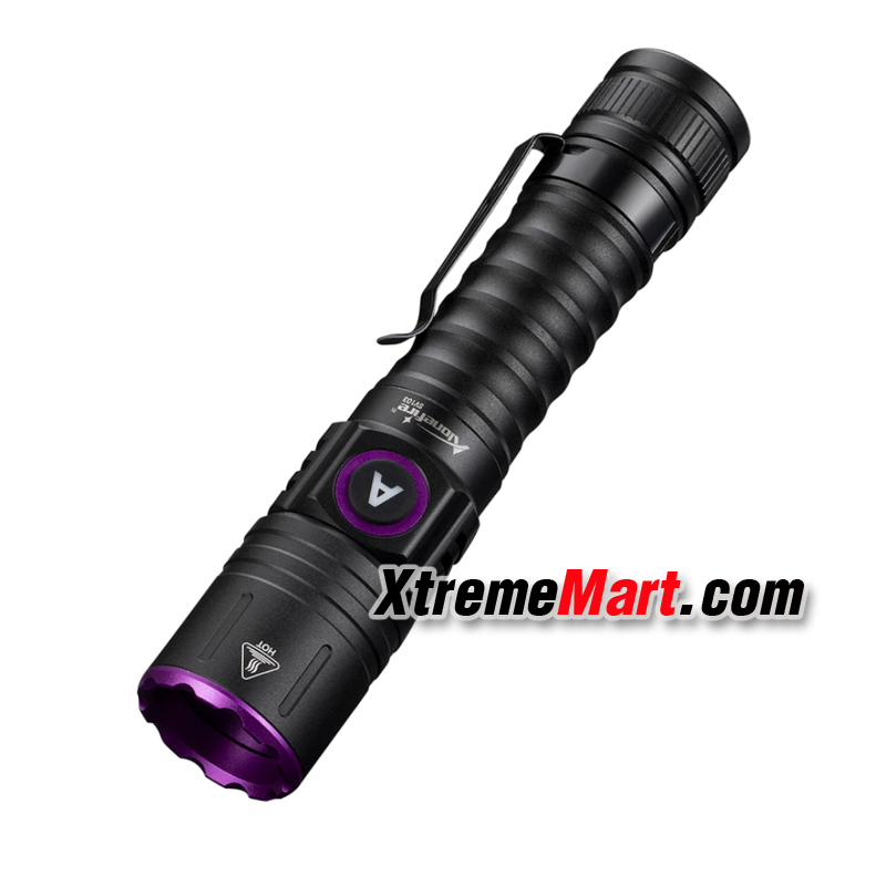 ชุดเซตไฟฉาย UV Alonefire SV103 15W 3หลอด 395nm เเสงสีม่วง ไฟฉายBlack Light พร้อมแบตเตอรี่ และสายชาร์จ USB Type C