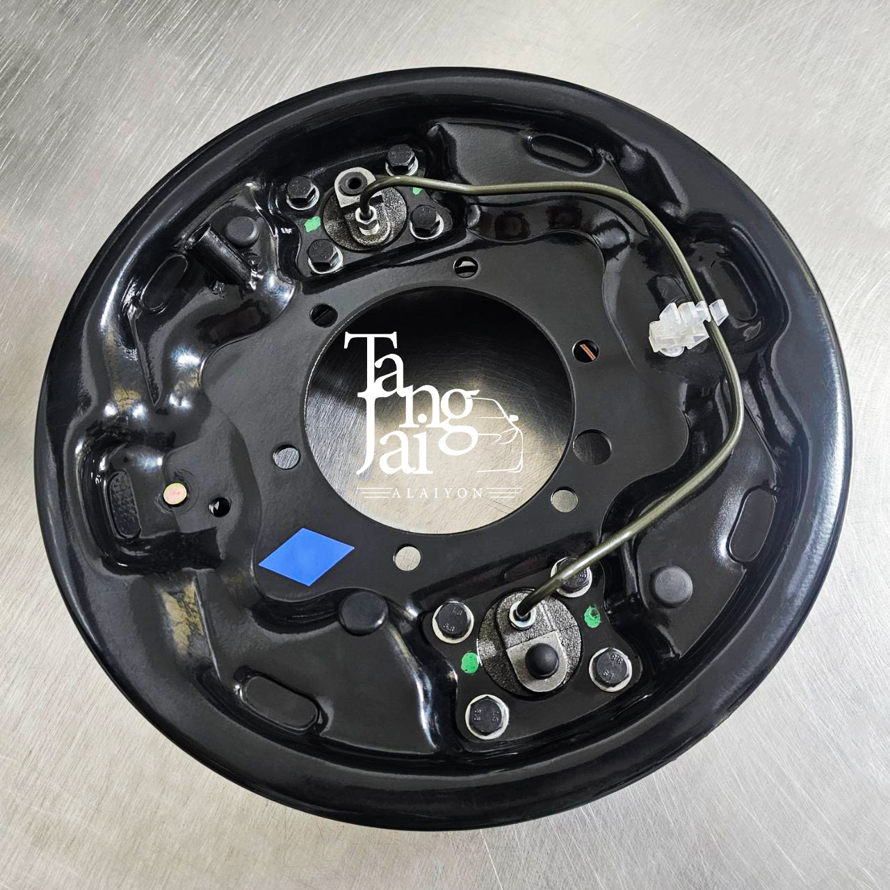 ชุดแผงเบรค (มีเบรคมือ) ISUZU D-MAX NKR สำหรับ ใช้กับเพลาลอย รถกระบะ รถบรรทุก สินค้าใหม่จากโรงงาน ราคาต่อคู่ L/R รูปแบบใหม่