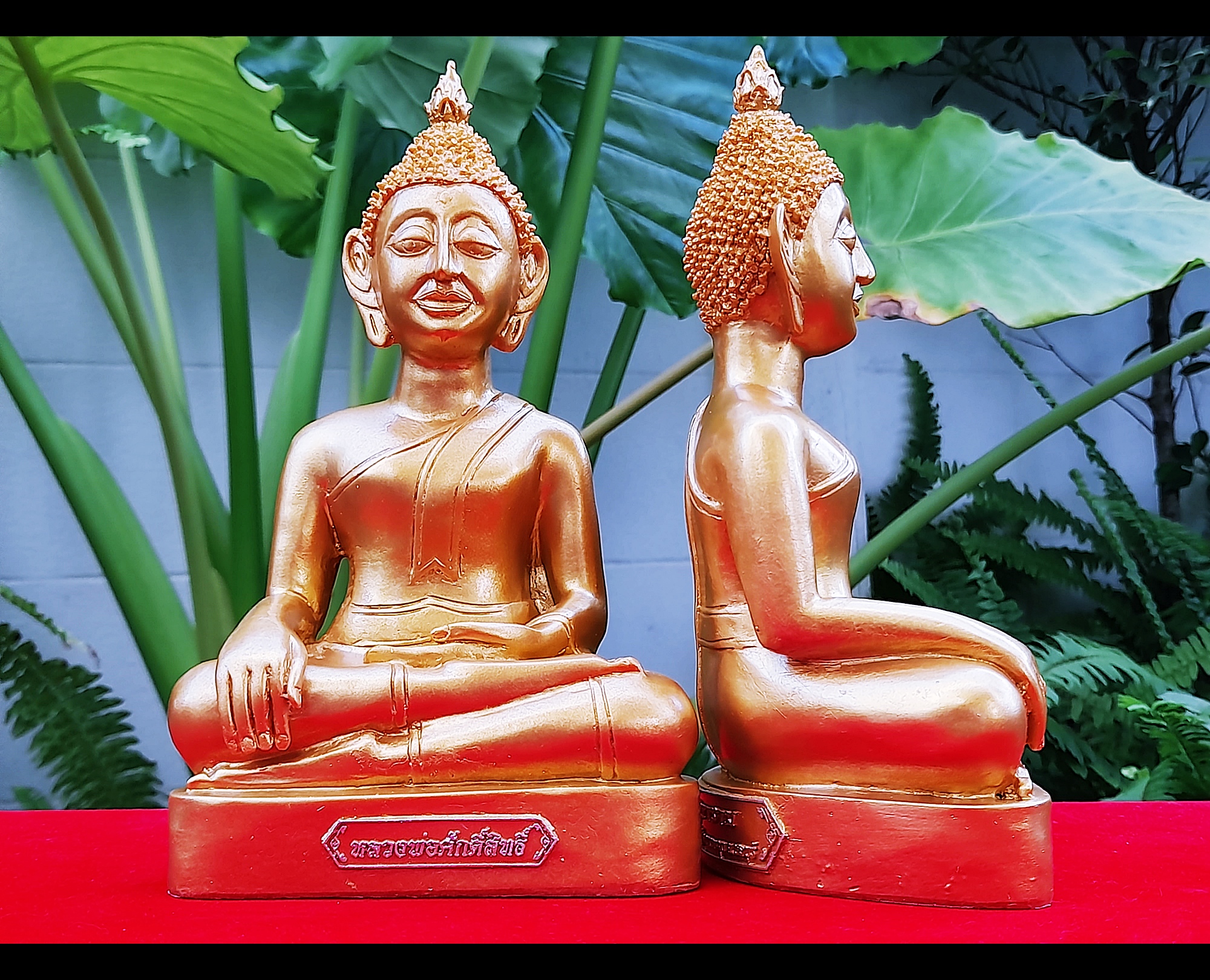 รูปหล่อ หลวงพ่อศักสิทธิ์ วัดท่าซุง (พระบูชา ขนาดตั้งบูชา หน้าตัก5นิ้ว สูง8นิ้ว) ปี2561 - หลวงพ่อเล็ก วัดท่าขนุน ร่วมปลุกเสก