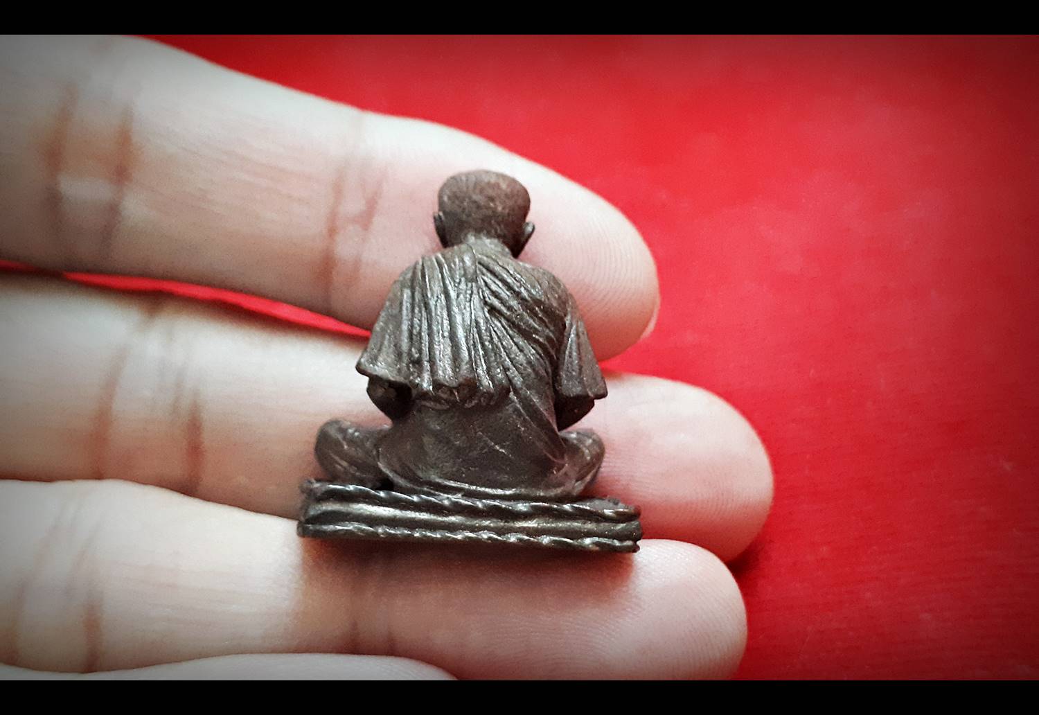 รูปหล่อ รุ่น3 (สร้างในวาระโอกาศ ที่ระลึกครบ100วัน ถึงแก่กรรมละสังขาร) ปี2561 #รับประกันแท้ - อาจารย์ปู่เม่า แย้มทับ