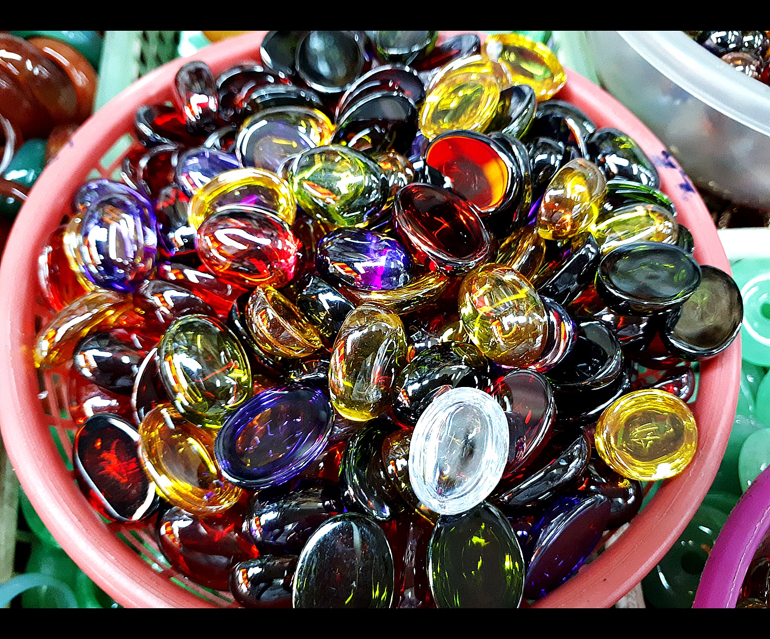 ลูกแก้ว เพรชพญานาค หลายสี