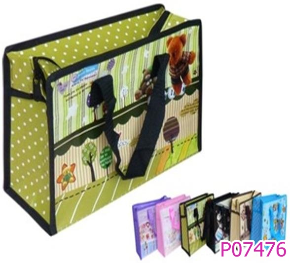 P07476 กระเป๋าการ์ตูน 30x20x10cm HY121-5 (ราคาส่งต่อ 1 โหล: 12 ใบ) 180 บ/โหล ส่ง 15 บาท ขายส่งทุกอย่าง 20 บาท