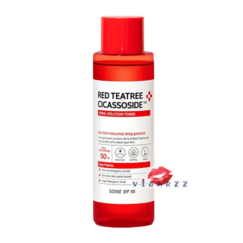 (พร้อมส่ง) Some by Mi Red Teatree Cicasoside Toner 150mL โทนเนอร์ใหม่ล่าสุด ดูแลผิวแพ้ง่ายและมีสิว ช่วยลดความมันบนใบหน้า รวมไปถึงพวกรอยแดงที่เกิดจากการแพ้