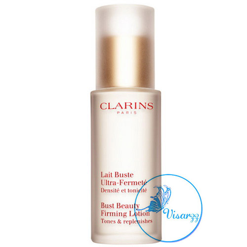 (ตัวเต็ม No Box ลดพิเศษมากกว่า 45%) Clarins Bust Beauty Firming Lotion 50 mL โลชั่นบำรุงอัพไซส์ทรวงอก ช่วยให้ทรวงอกได้รูป ไม่หย่อนคล้อย