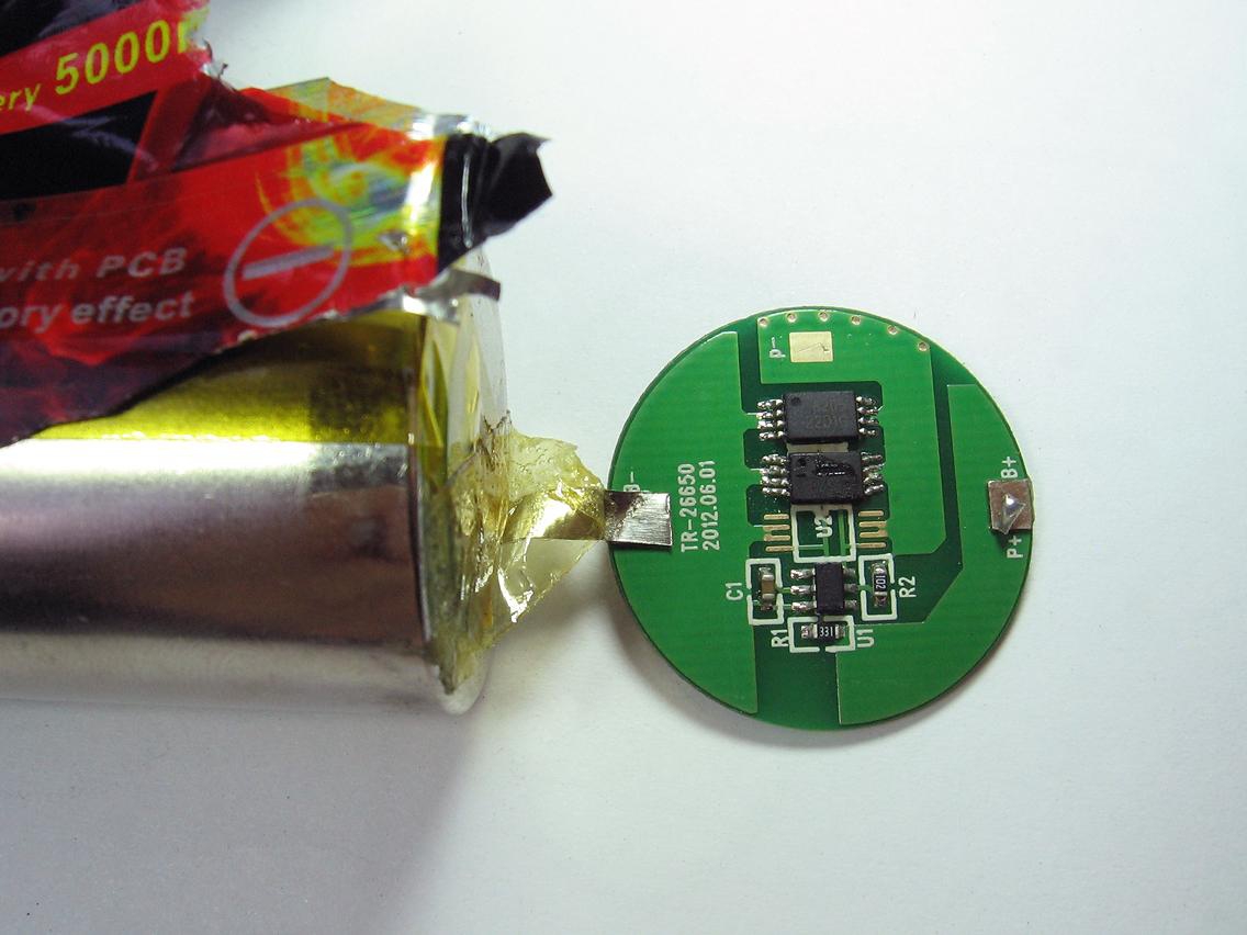 แบตเตอรี่ชาร์จ TrustFire 26650 5000mAh มีวงจรป้องกัน Li-Ion (ก้อนละ)