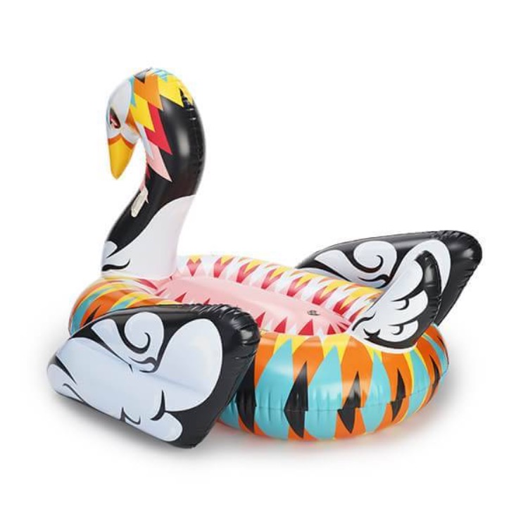 พูลโฟลทหงส์ยักษ์ Pool Float Limited Edition Luxury Giant Swan (Colorful)