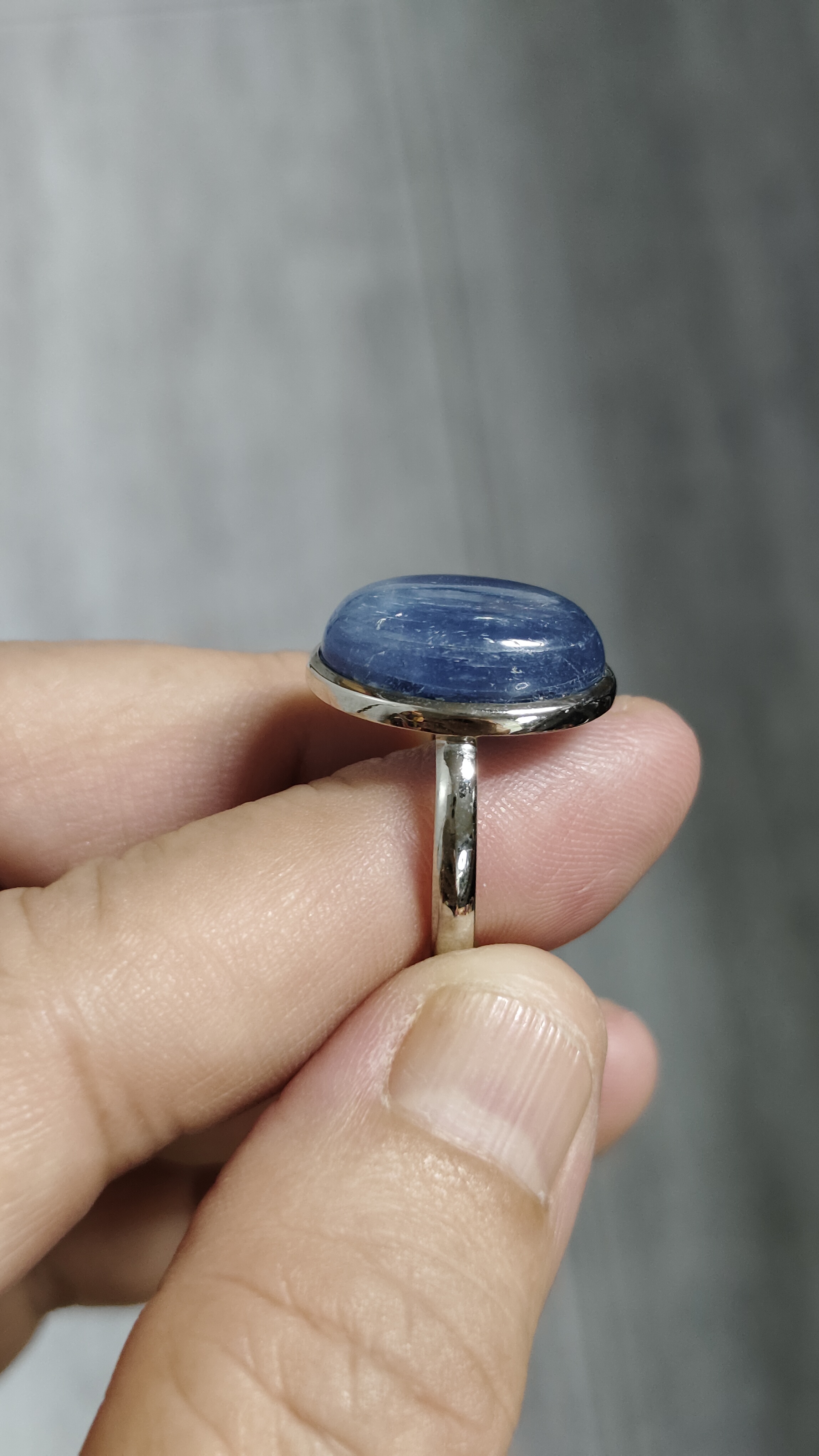 #แหวนหินคยาไนต์ ไซส์55 รหัสR-0045