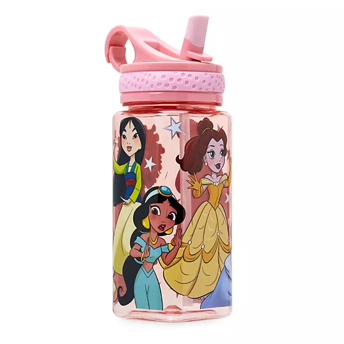 กระติกน้ำแบบหลอดดื่มสำหรับเด็ก Disney Princess Water Bottle with Built-In Straw (2019)