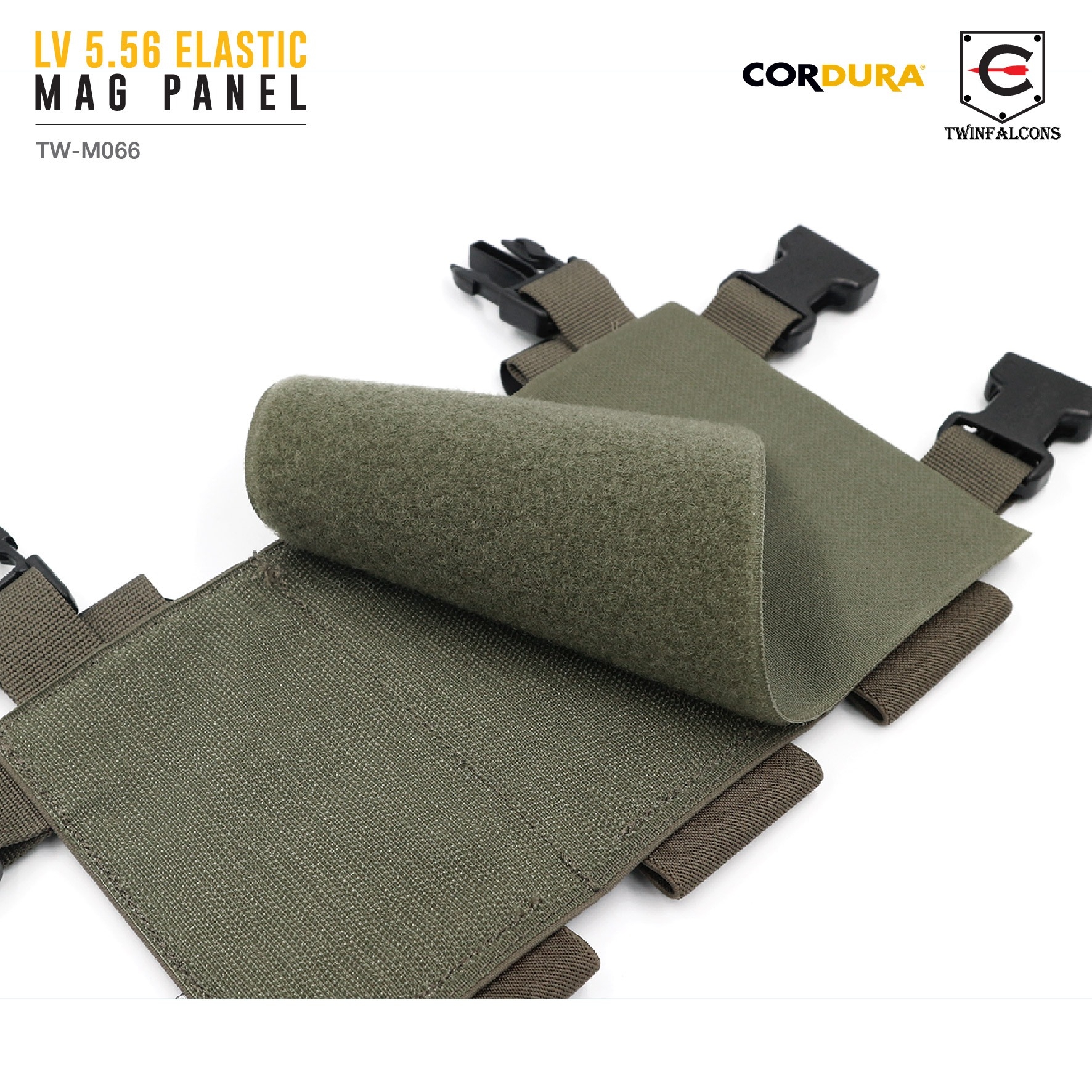 ซองแม็กกาซีน LV 5.56 Elastic Mag Panel ( Twinfalcons ) [ TW-M066 ] (K1200)