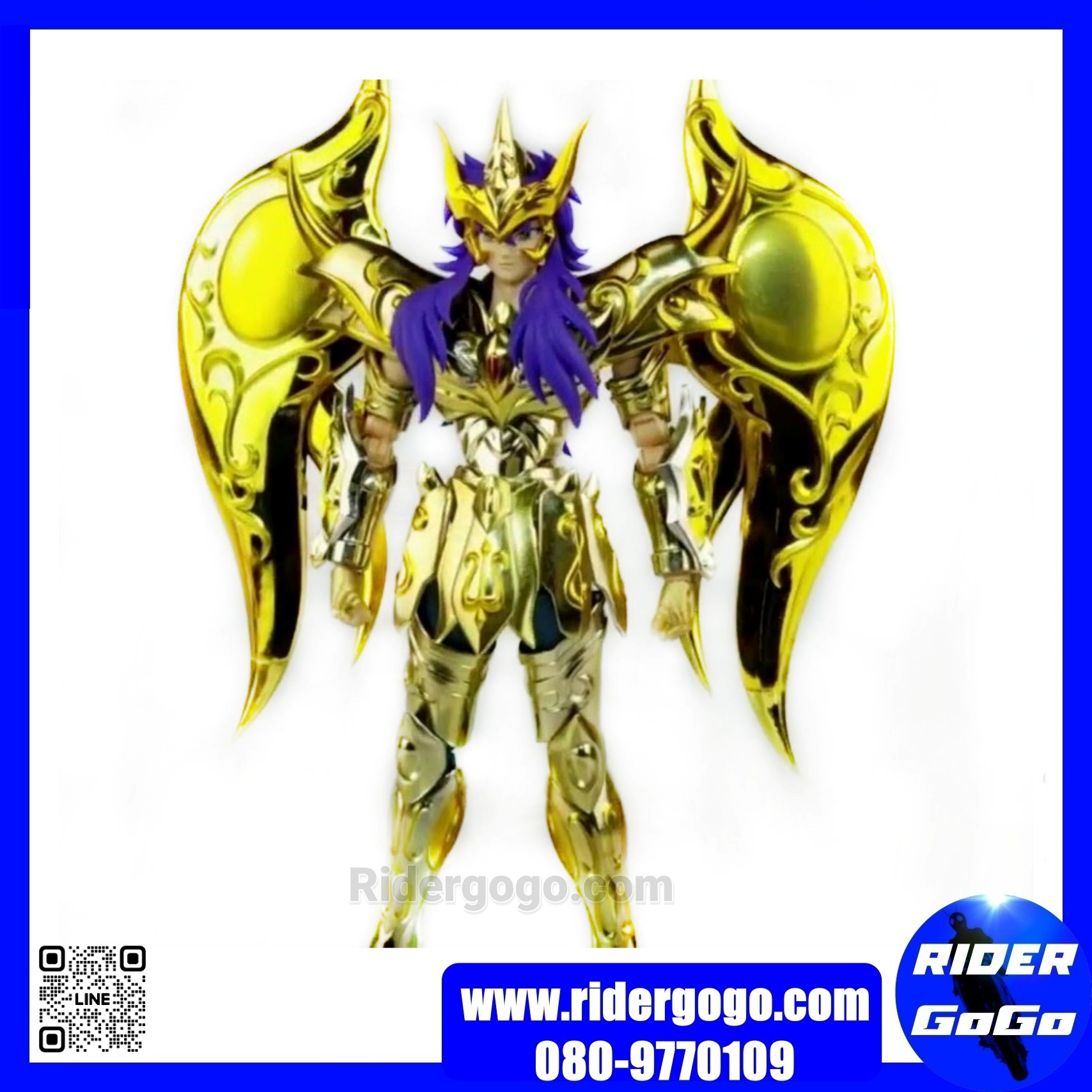 โมเดล เซนต์เซย่า ชุดก็อดคลอธ Seiya Scorpio Milo God Cloth