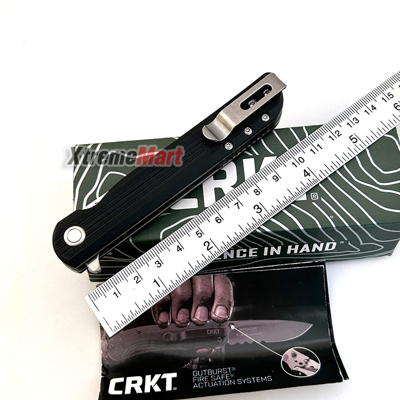มีดพับ CRKT รุ่น 3810 Plain Blade Folding Pocket Knife ด้ามสีดำ (เล่มละ)