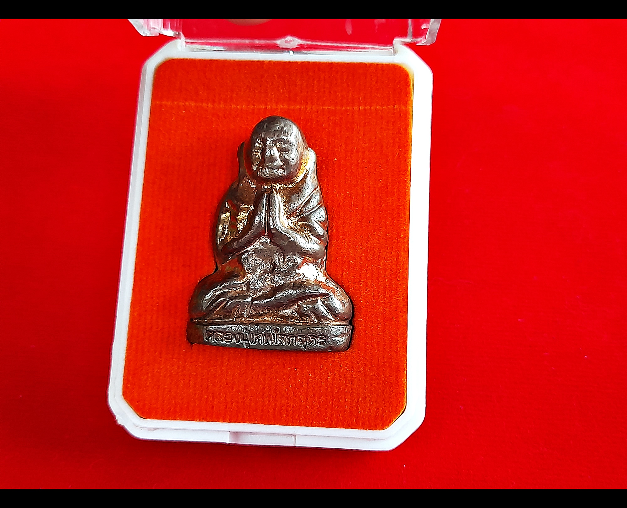 รูปหล่อ หลวงปู่เทพโลกอุดร เนื้อนวะโลหะ ปี2562 #รับประกันแท้ - พระอาจารย์สุริยัณ วัดป่าฉัพพรรณรังสี จ.ชัยภูมิ