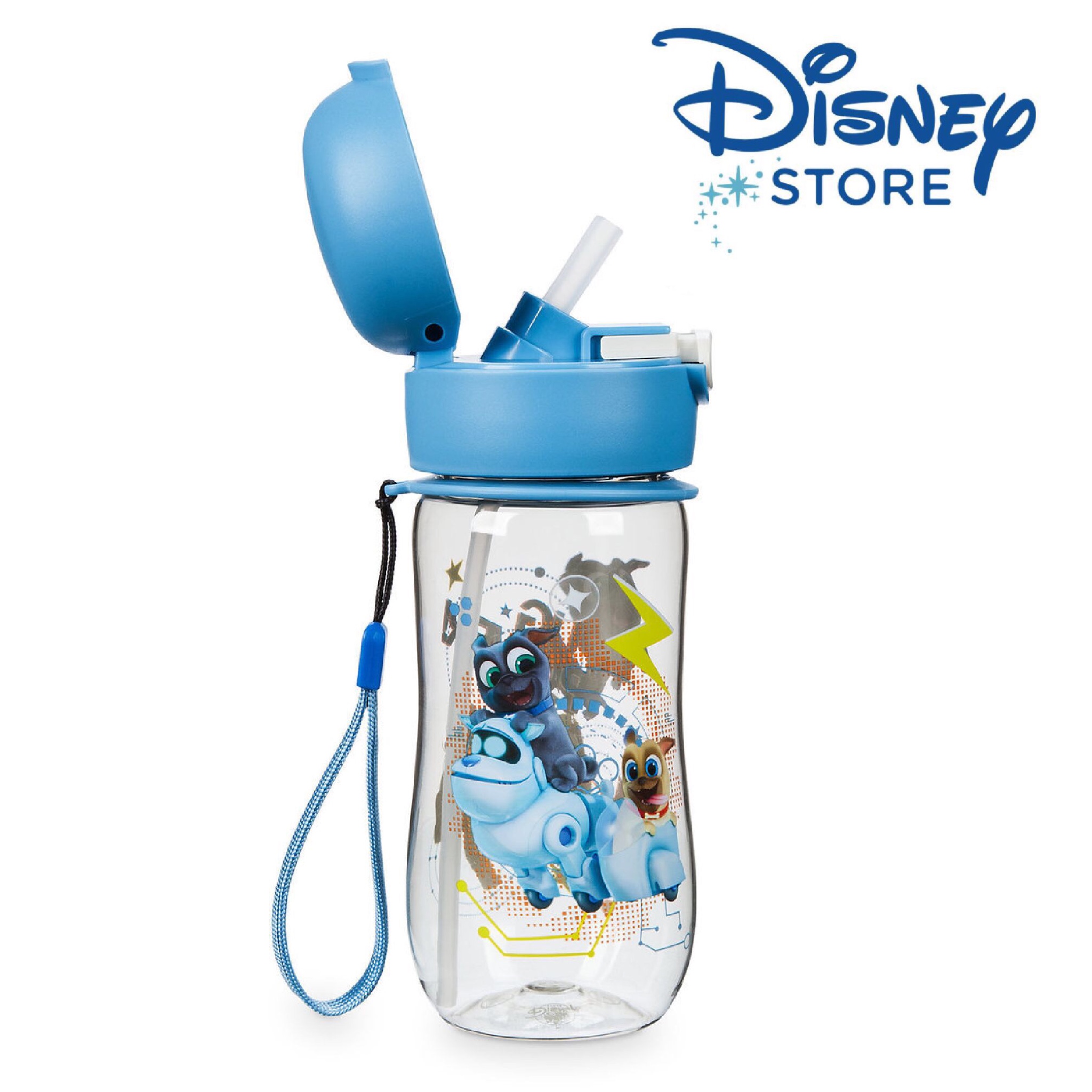 กระติกน้ำพร้อมหลอดดื่มสำหรับเด็ก Disney Canteen (Puppy Dog Pals)