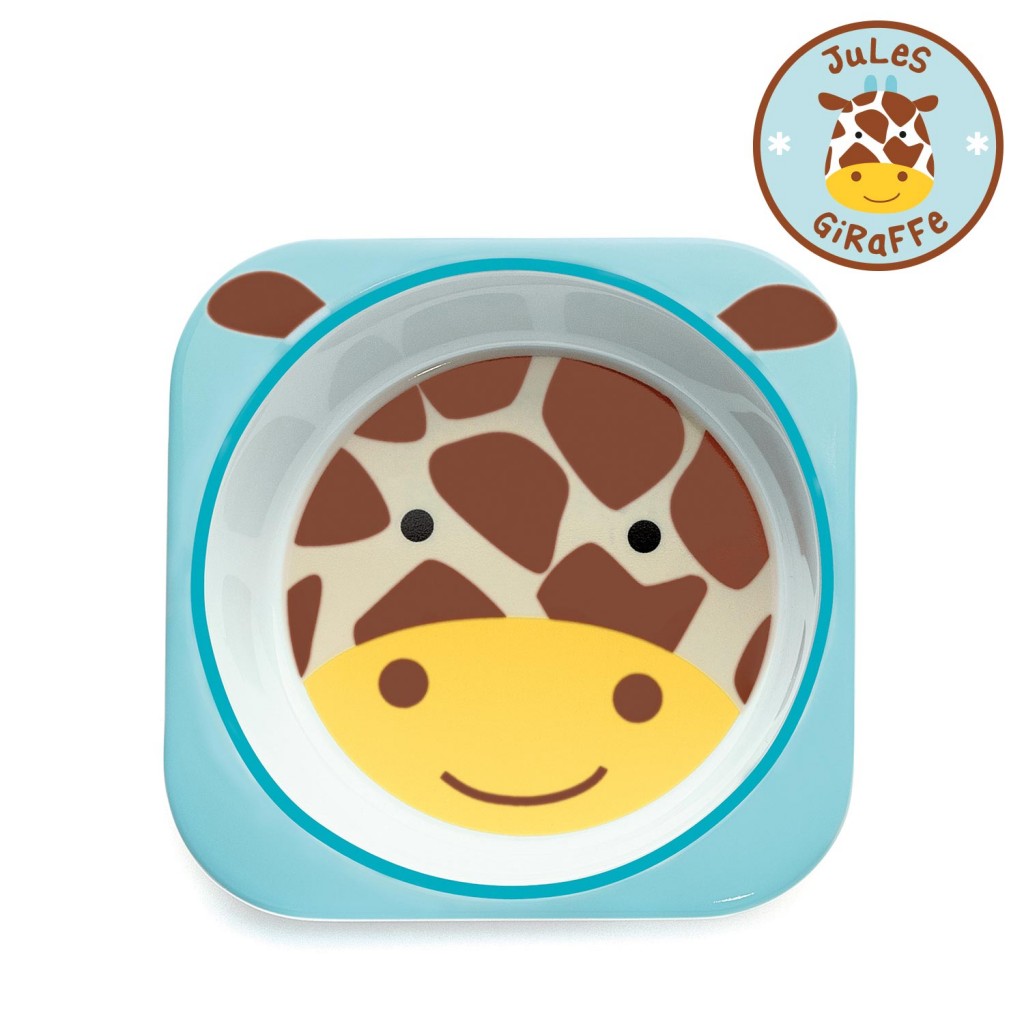 ชามอาหารสำหรับเด็ก Skip Hop รุ่น Zoo Bowls (Giraffe)