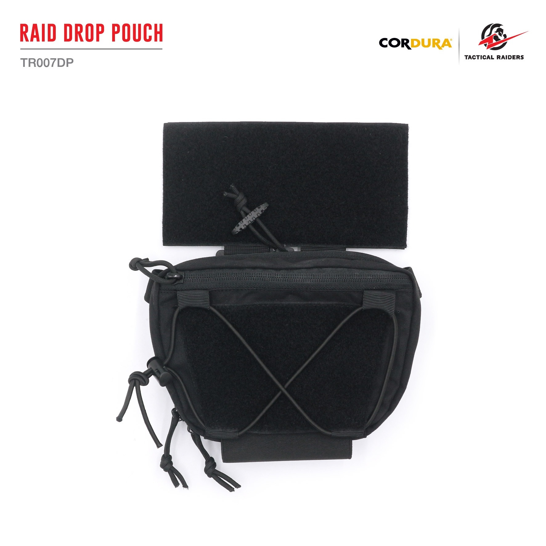 🇹🇭⫸ กระเป๋าเสริมติดเวส RAID DROP POUCH [ TR007DP ] ( Tactical Rider )