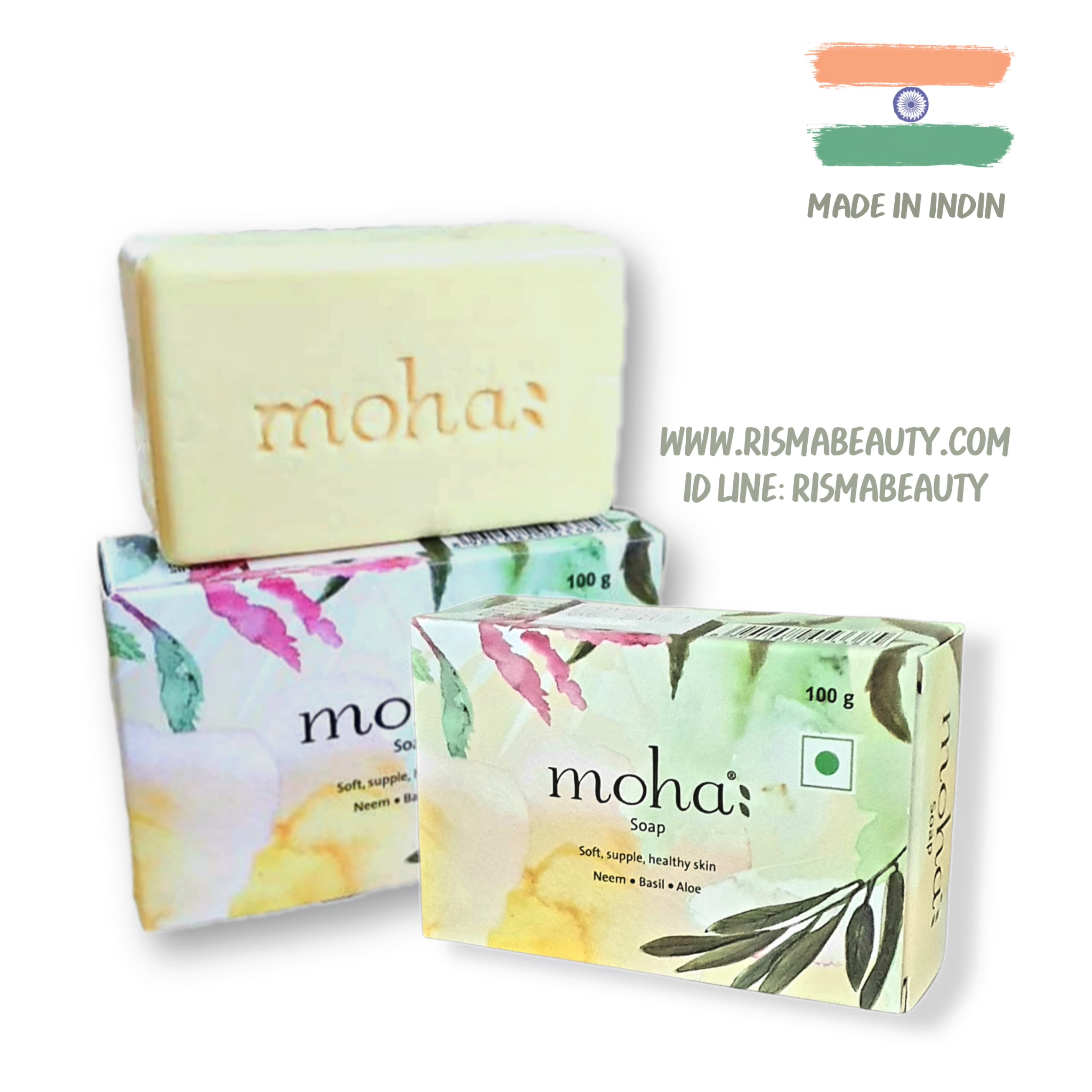 สบู่โมฮา moha soap นำเข้าจากอินเดีย🇮🇳 แท้100% มีเลขจดแจ้ง